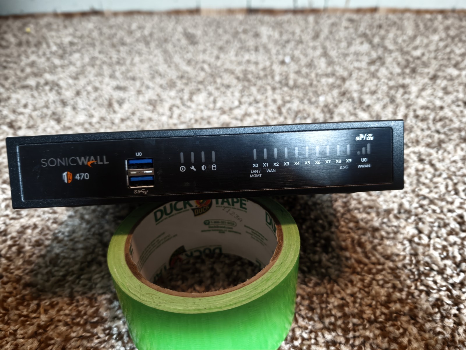 SonicWall TZ470 Network Security/Firewall Appliance (02-ssc-2829) (02ssc2829)