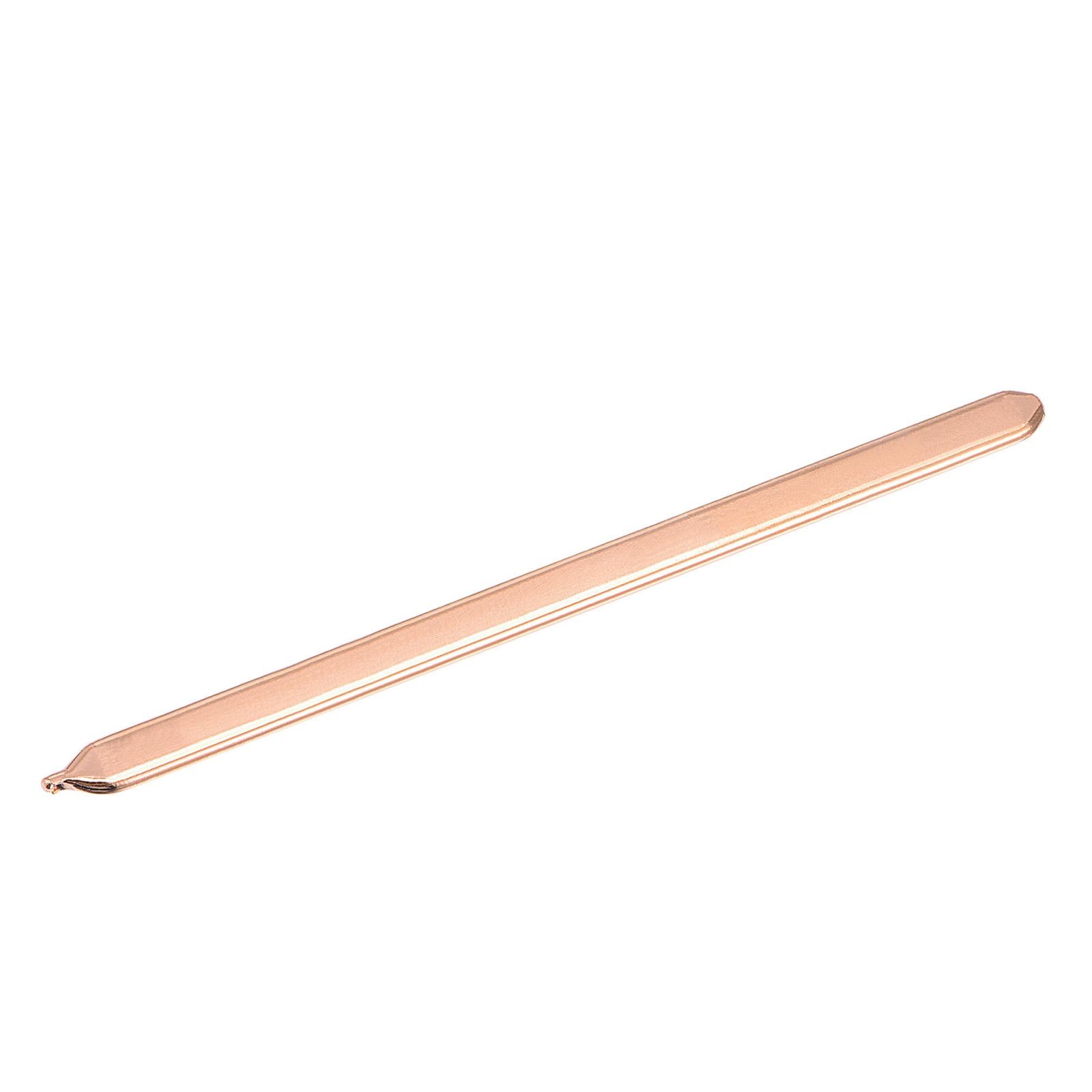 Copper Flat Heat Pipe for Cooling Laptop CPU GPU Heatsink 140mm x 8mm x 3mm