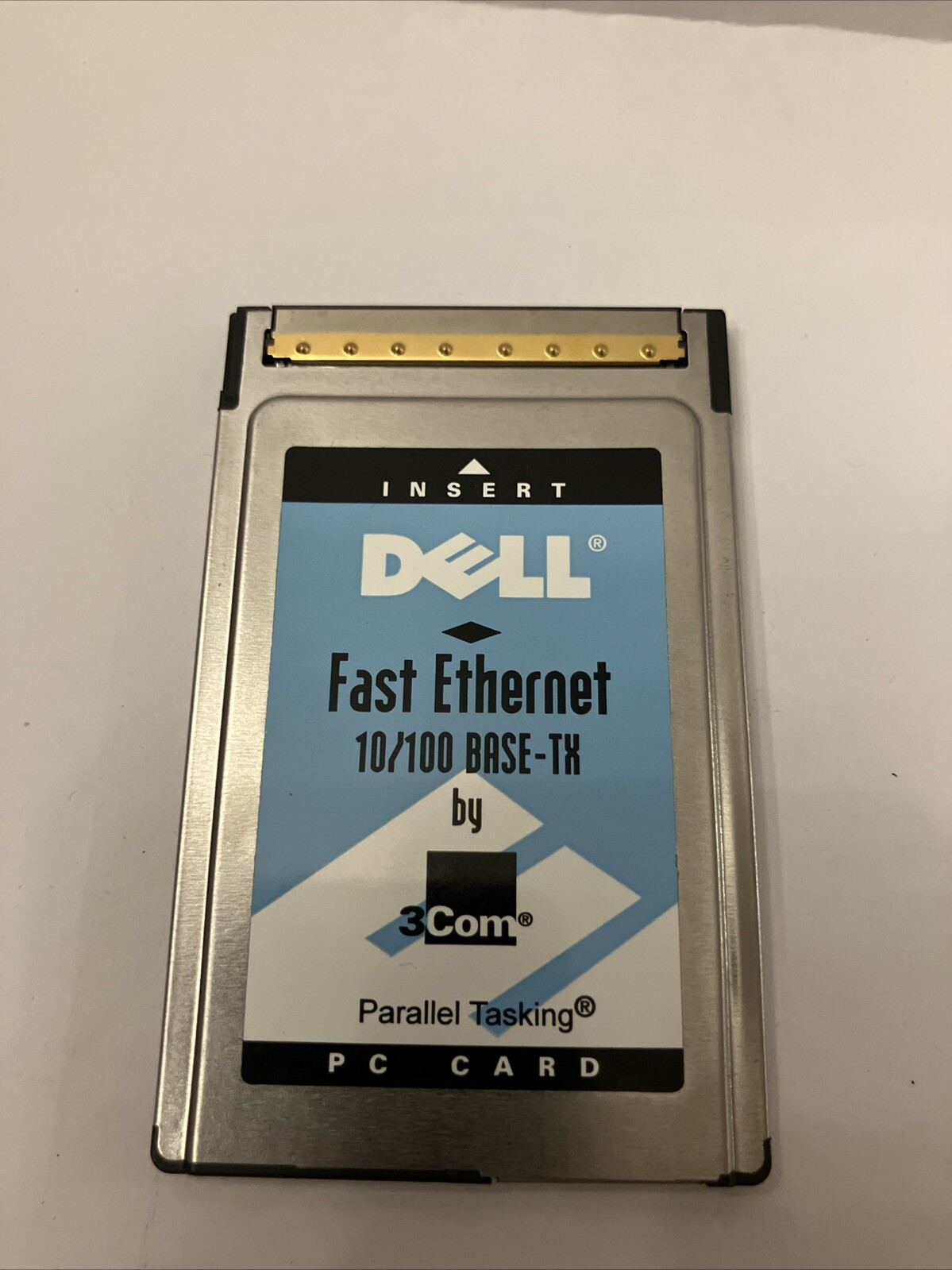 Dell 3Com Fast 10/100 LAN Ethernet PC Card 3CCFE575CT-D Untested
