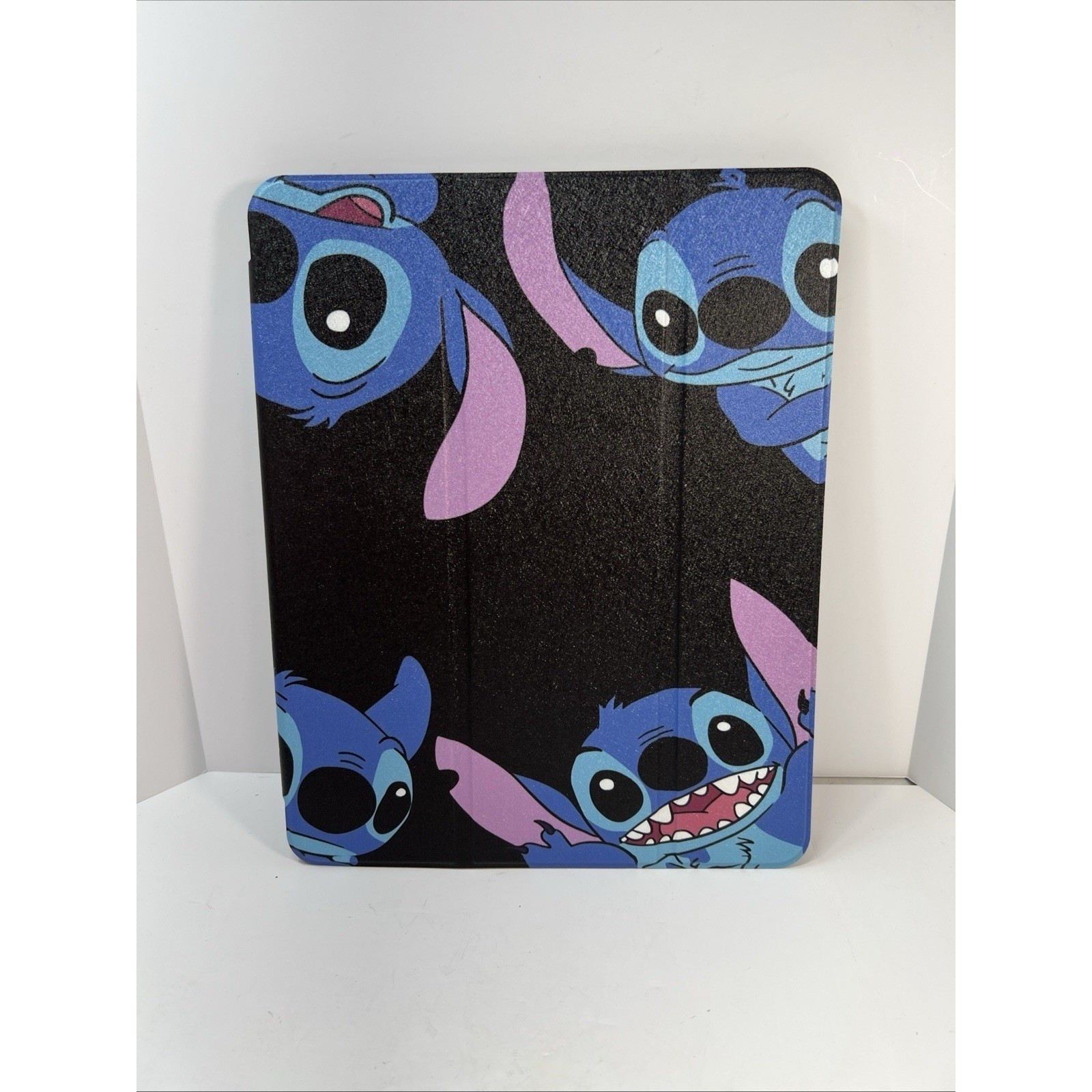 Allsky Tablet Case iPad Pro 12.9 Black NEW Stitch Silk-Textured Tri-Fold Cover