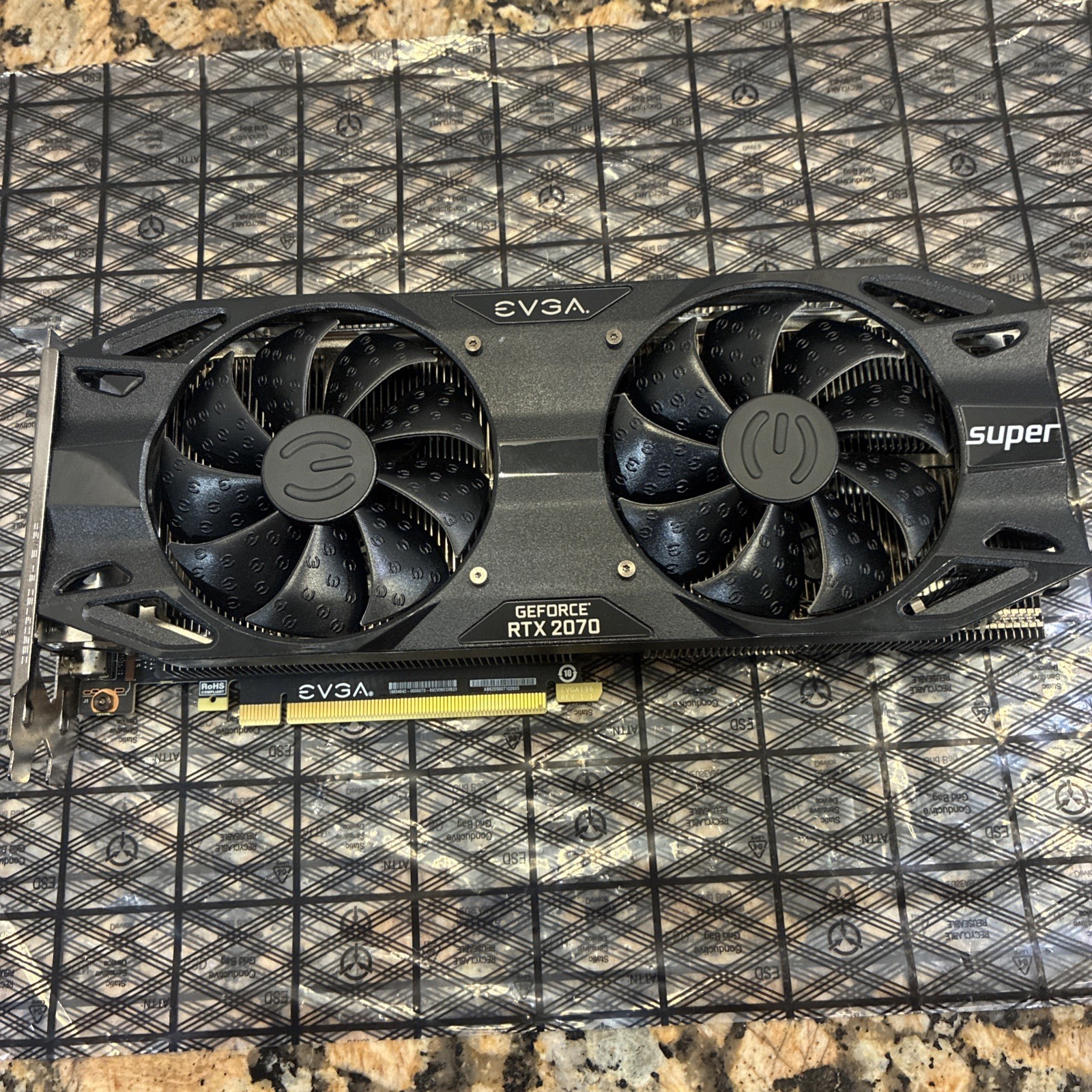 EVGA GeForce RTX 2070 Super Black Gaming 8GB Graphics Card 08G-P4-3071-KR