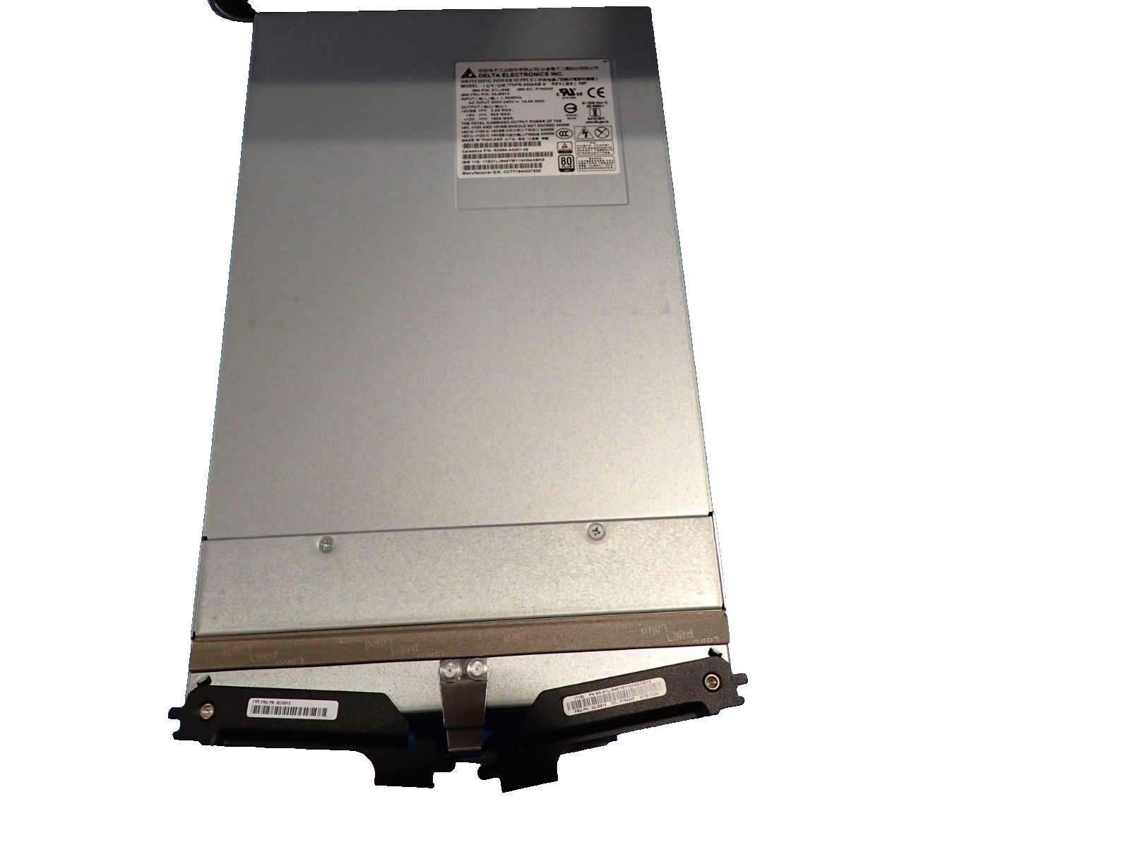 IBM 02JE813 2400W Storwize V7000 2076-92F Expansion Enclosure Power Supply