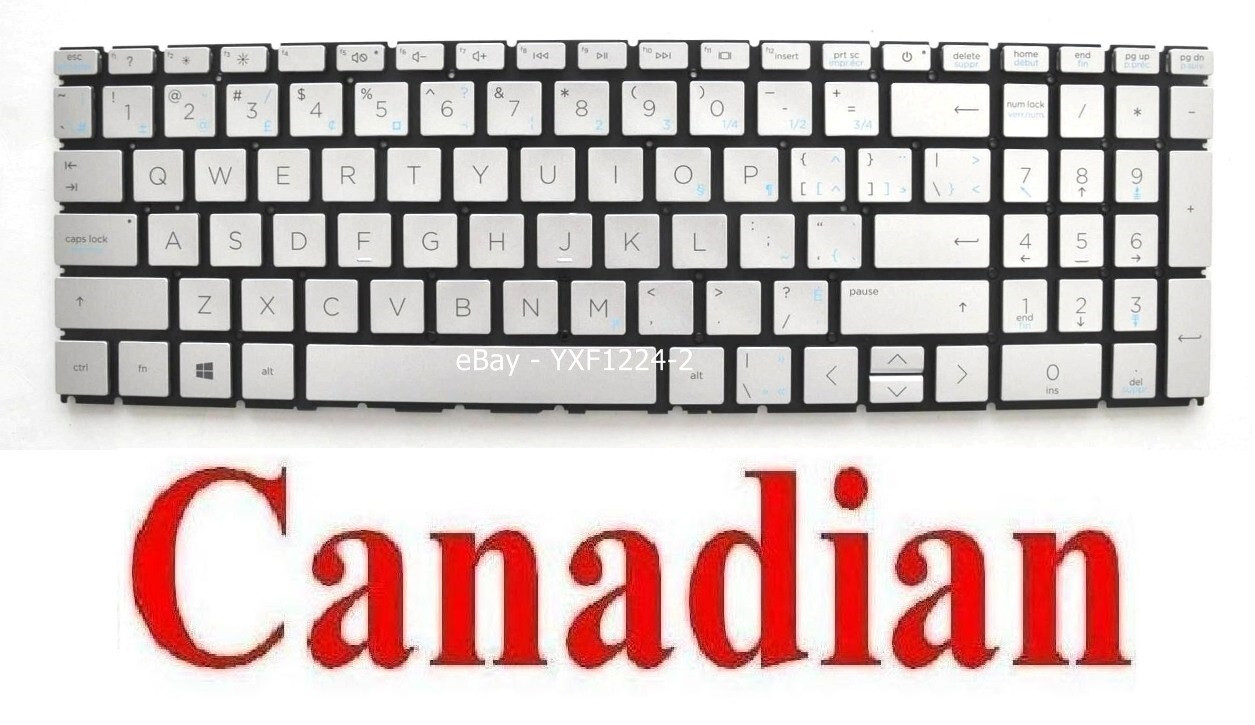 Keyboard for HP 17-CP 17-CP0001CA 17-CP0007CA 17-CP0010CA 17-CP2001CA - CA