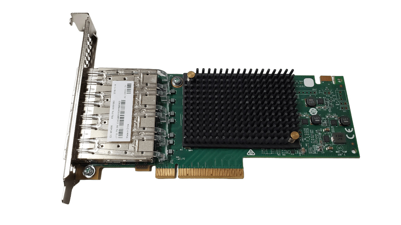 00WY983 IBM Quad-Port 16G Fibre Channel Adapter Card Full Height No SFPs