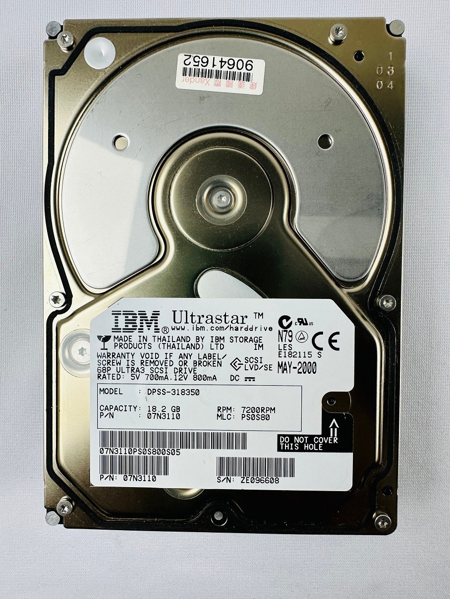 IBM 07N3110 DPSS-318350 Hard Disk Drive