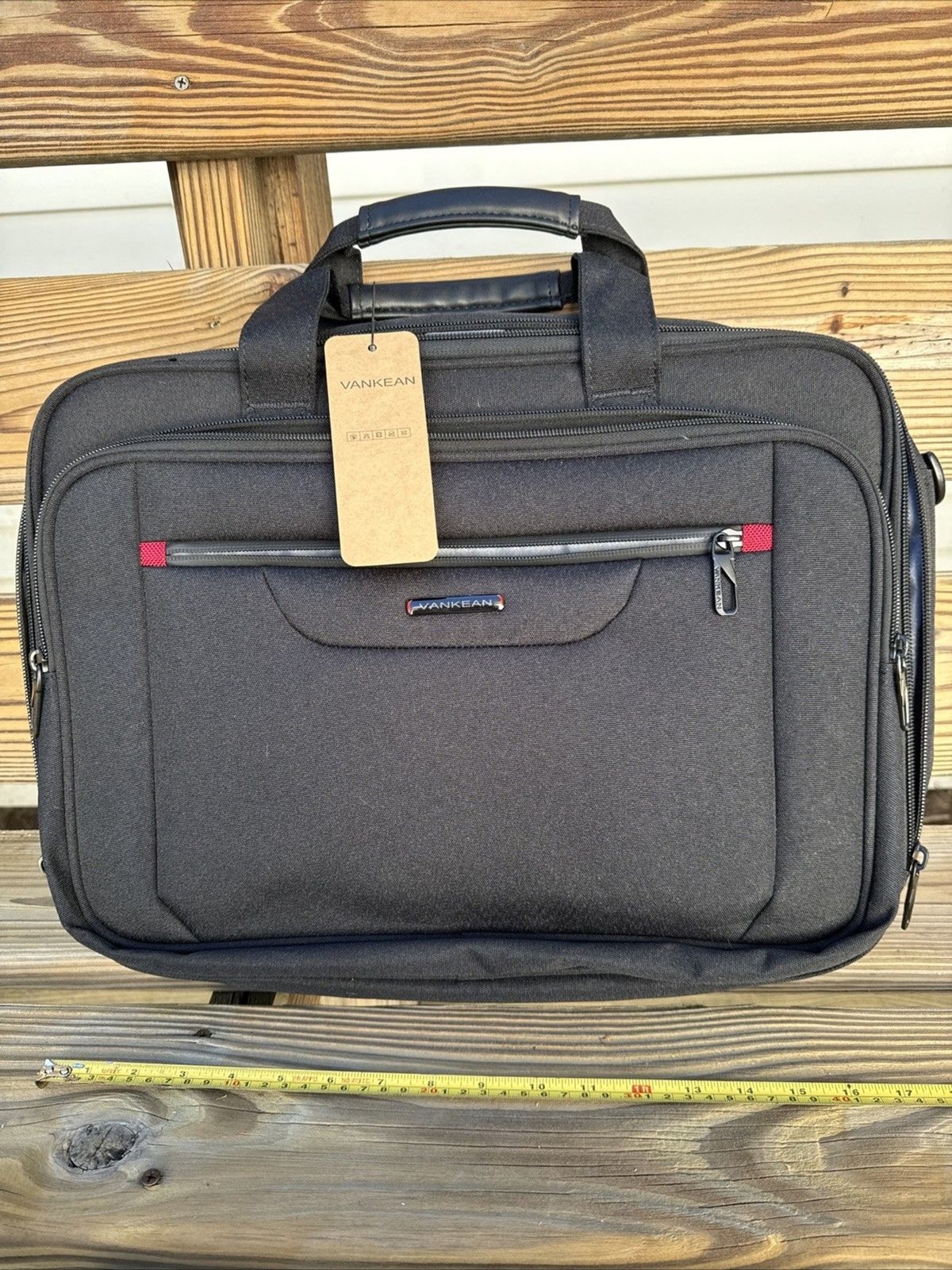 NEW VANKEAN Laptop Briefcase Premium Expands Case Fits Up to 17 Inch Business