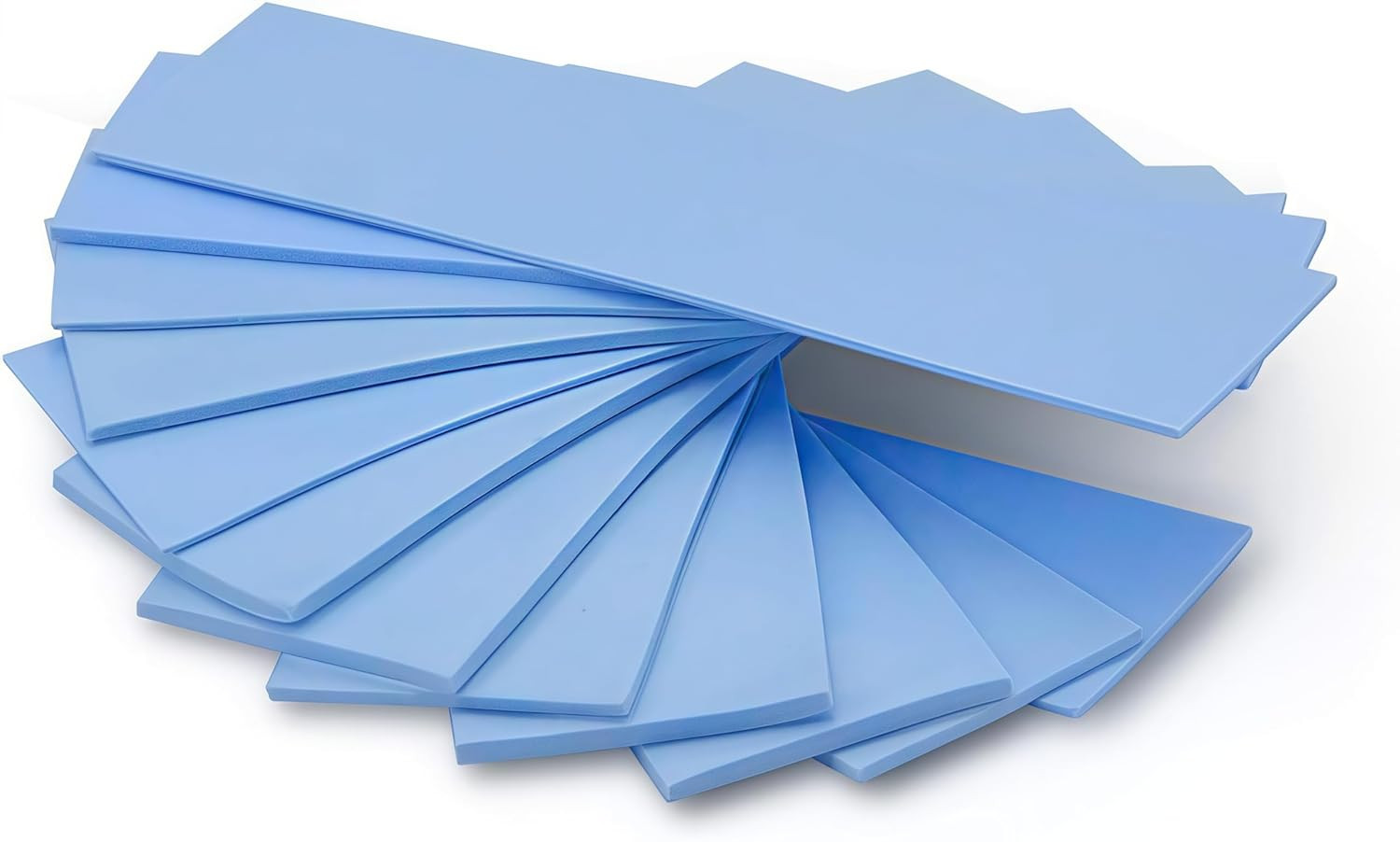 [ 12-Pack ] Thermal Conductive Silicone Pads, Soft Safe Simple to Apply for SSD