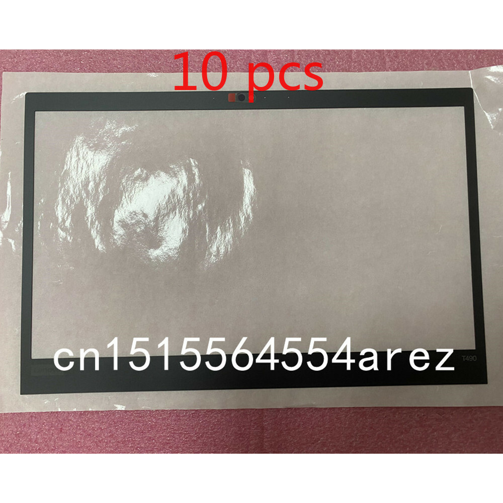 10pcs New Original Lenovo Thinkpad T490 LCD Bezel Cover Sticker W/IR 02HK969