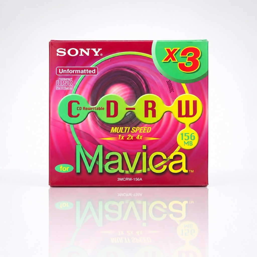 Sony CD-RW 3 Pack for Mavica Camera 3MCRW-156A Compact Disc Rewriteable