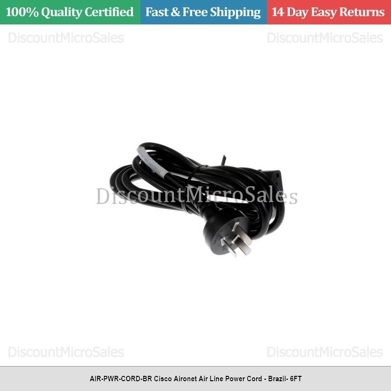 AIR-PWR-CORD-BR Cisco Aironet Air Line Power Cord - Brazil- 6FT