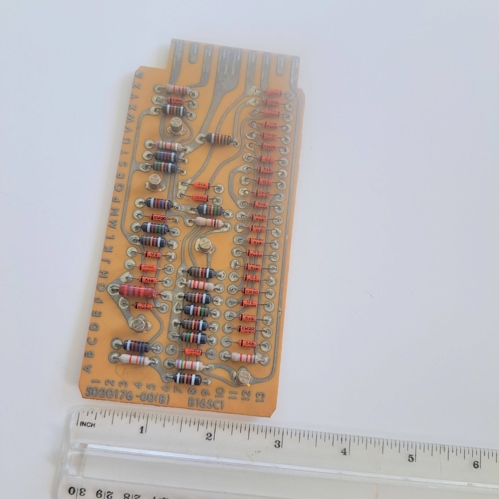 1968 UNIVAC Vintage Mainframe Circuit Board Module PCB 5020176-00 Sperry Rare