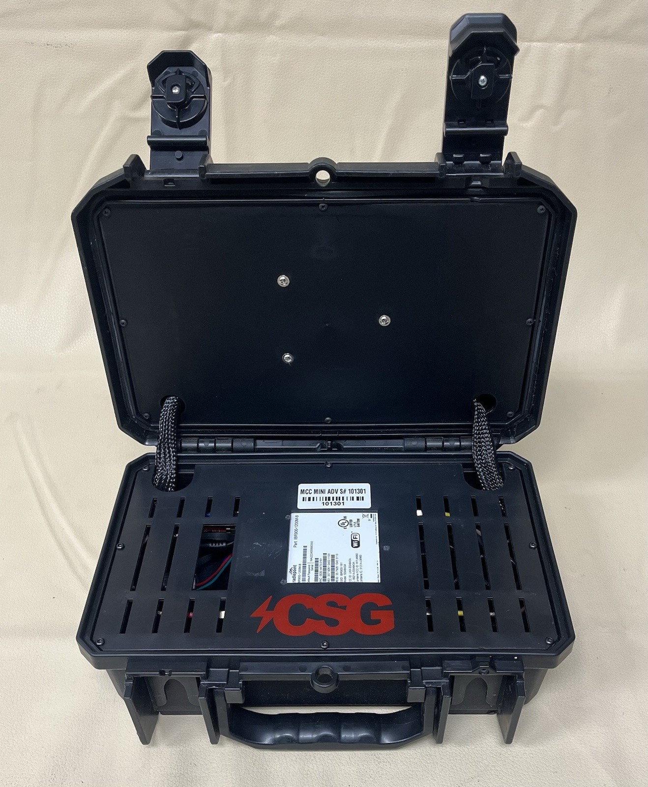 CSG Mobile Command Center w/ Cradle Point IBR900 Rugged Mobile Hotspot