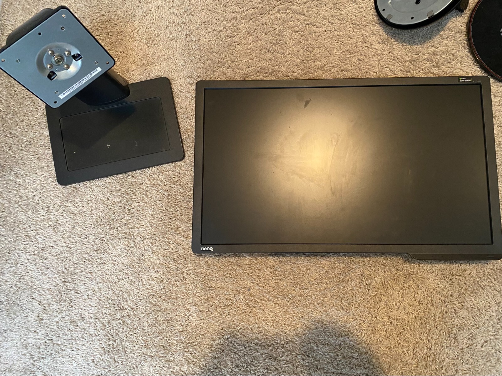 BenQ XL2411 24-Inch 144hz 1920x1080 Lightly-Used Stand Included NVIDIA 3D-Ready