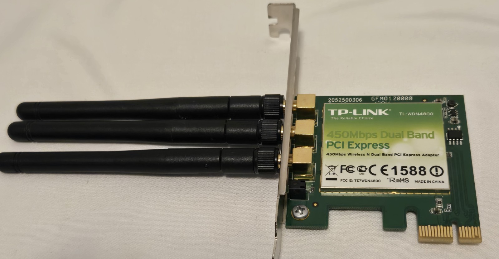 TL-WDN4800 N900 Wireless Dual Band PCI 2052500491 Version 1.0 Low profile