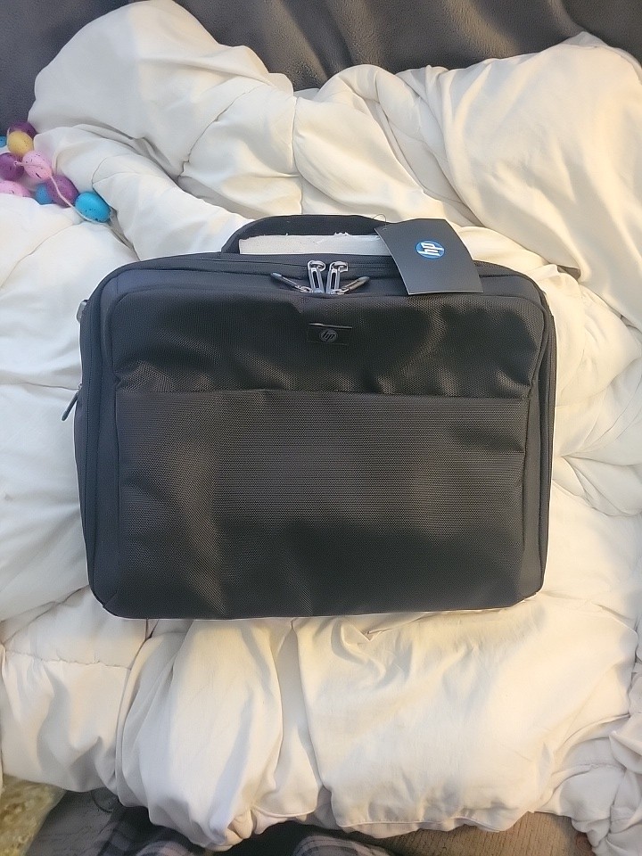 Dell 17.3" Black Hard Case Messenger Laptop Bag new