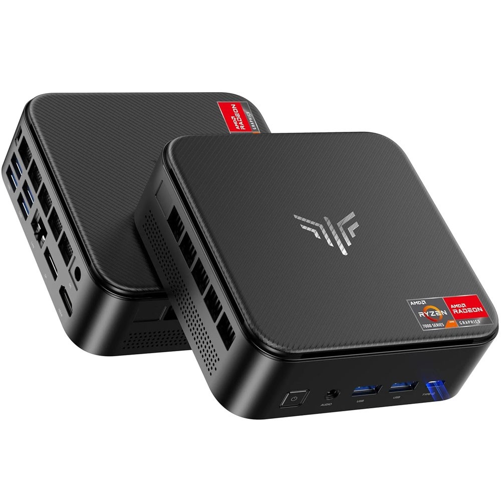 KAMRUI K1 MINI PC Windows 11 Pro, AMD Ryzen 5 7430U, 32GB DDR4 512GB SSD WiFi 6
