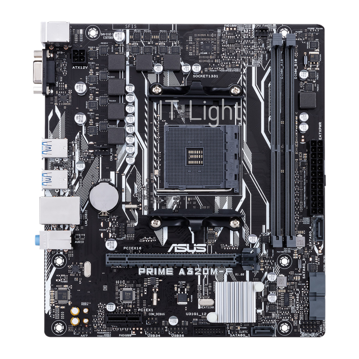 ASUS PRIME A320M-F motherboard AMD A320 Socket AM4 micro ATX VGA ddr4 usb3.1