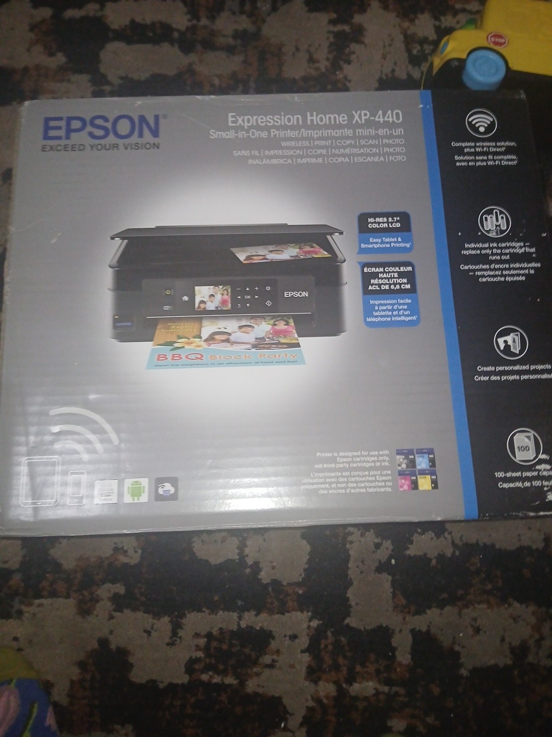  Epson Expression Home XP-440 Wireless Small-In-One Printer