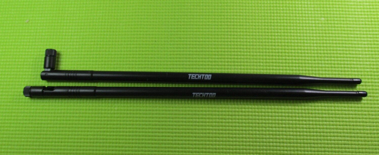 TECHTOO 9dBi Omni WiFi Antenna with RP-SMA Wireless Network Range Extender T-72