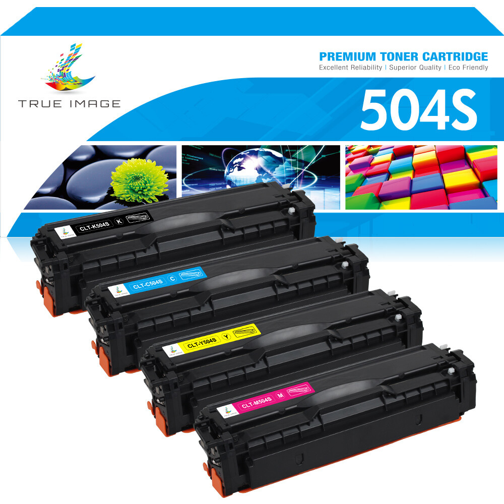 4x Color Toner Compatible With Samsung CLT-K504S SL-C1810W SL-C1860FW CLX-4195FW