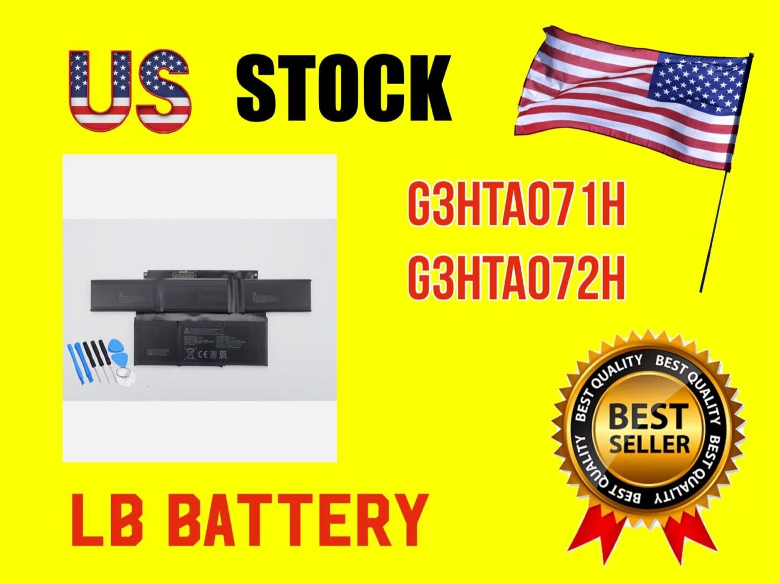 Genuine G3HTA071H G3HTA072H Battery for Microsoft Surface Studio 1964 14.4" inch
