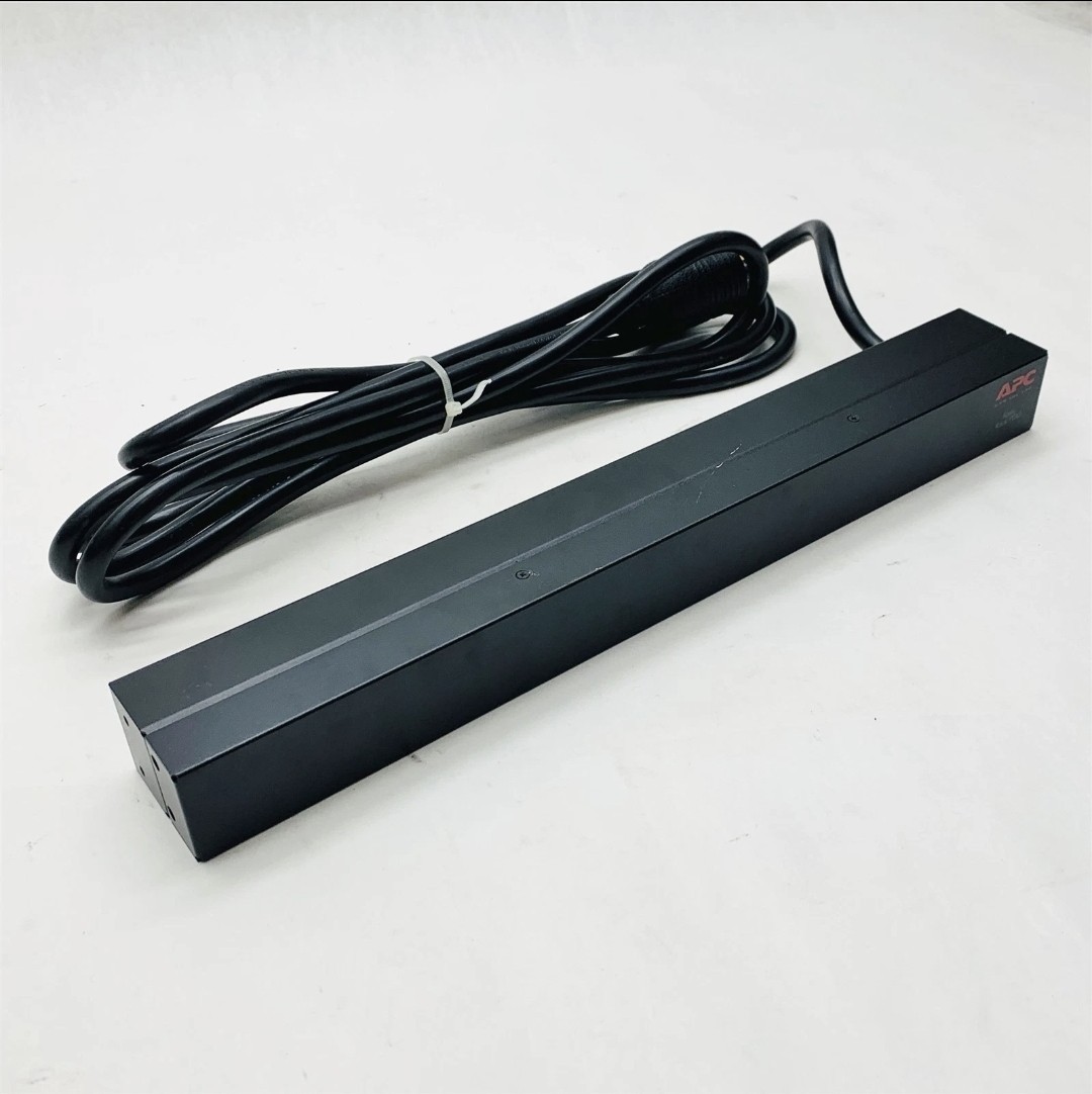 APC AP9564 1U Basic Rack PDU 16A 120V 10-Outlet NEMA 5-20R Power Strip