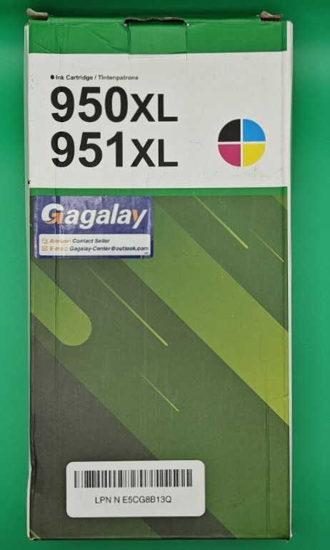 Gagalay 950XL 951XL Ink Cartridges Combo Pack Compatible for HP 950 951 (4 Pack)