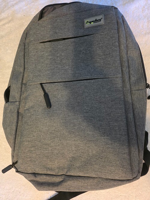 Legendary Computer Backpack, Fits 15.6" or Smaller Laptops, External USB Cable 