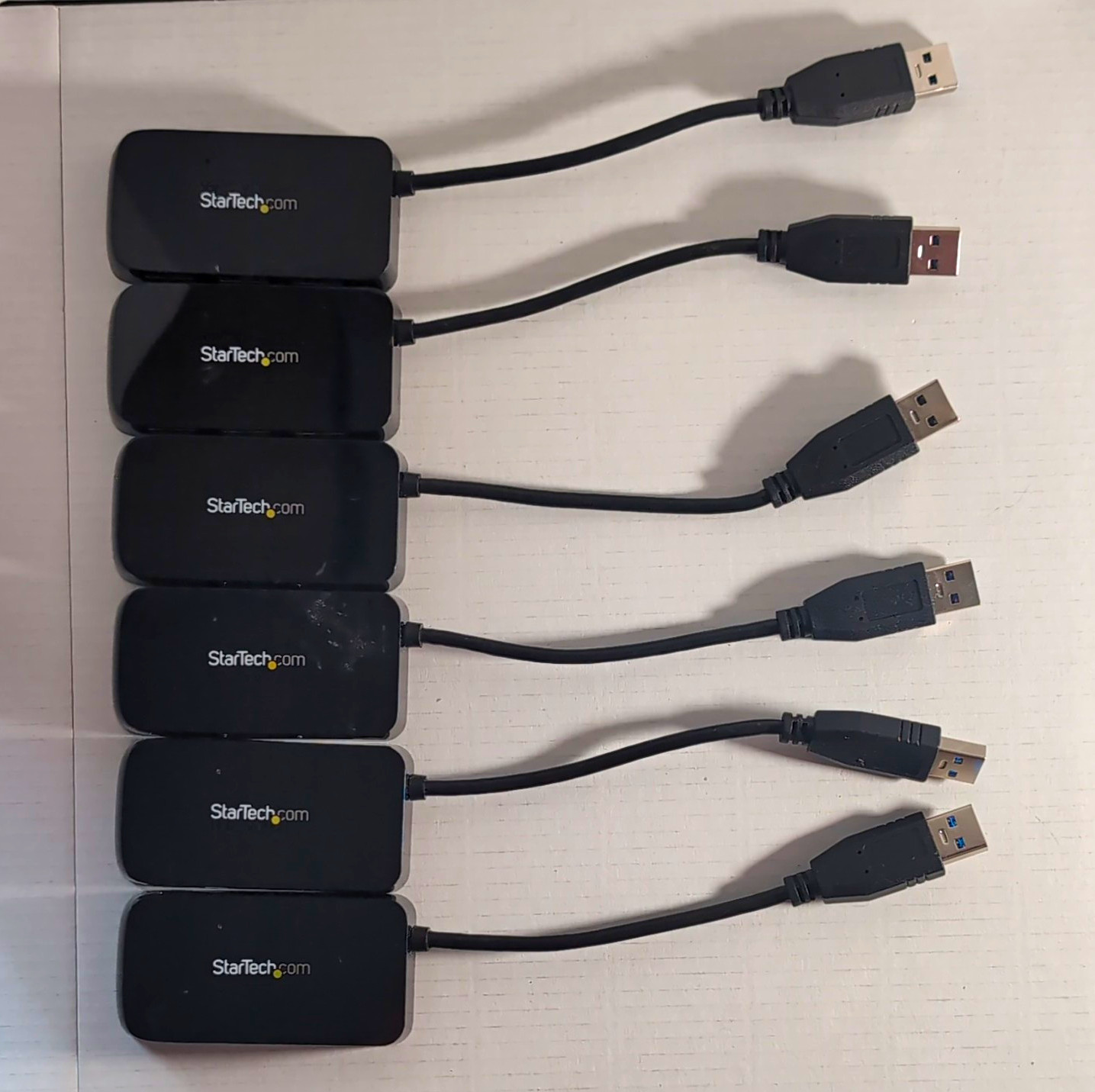 StarTech ST4300MINU3B USB 3.0 4-Port Portable Hub, USB-A to 4x USB-A Lot of 6