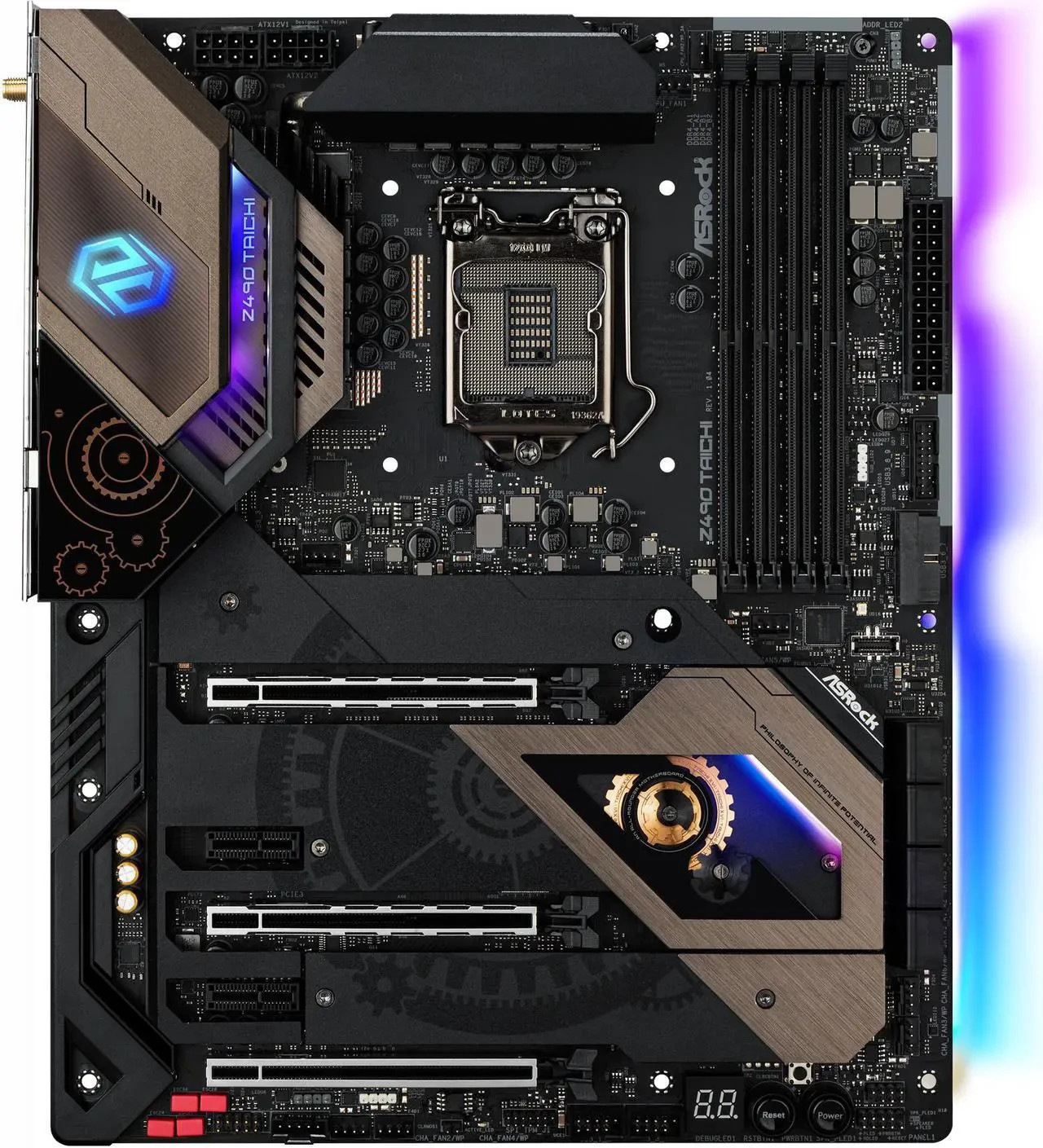 ASRock Z490 Taichi LGA 1200 Intel Z490 ATX Intel Motherboard
