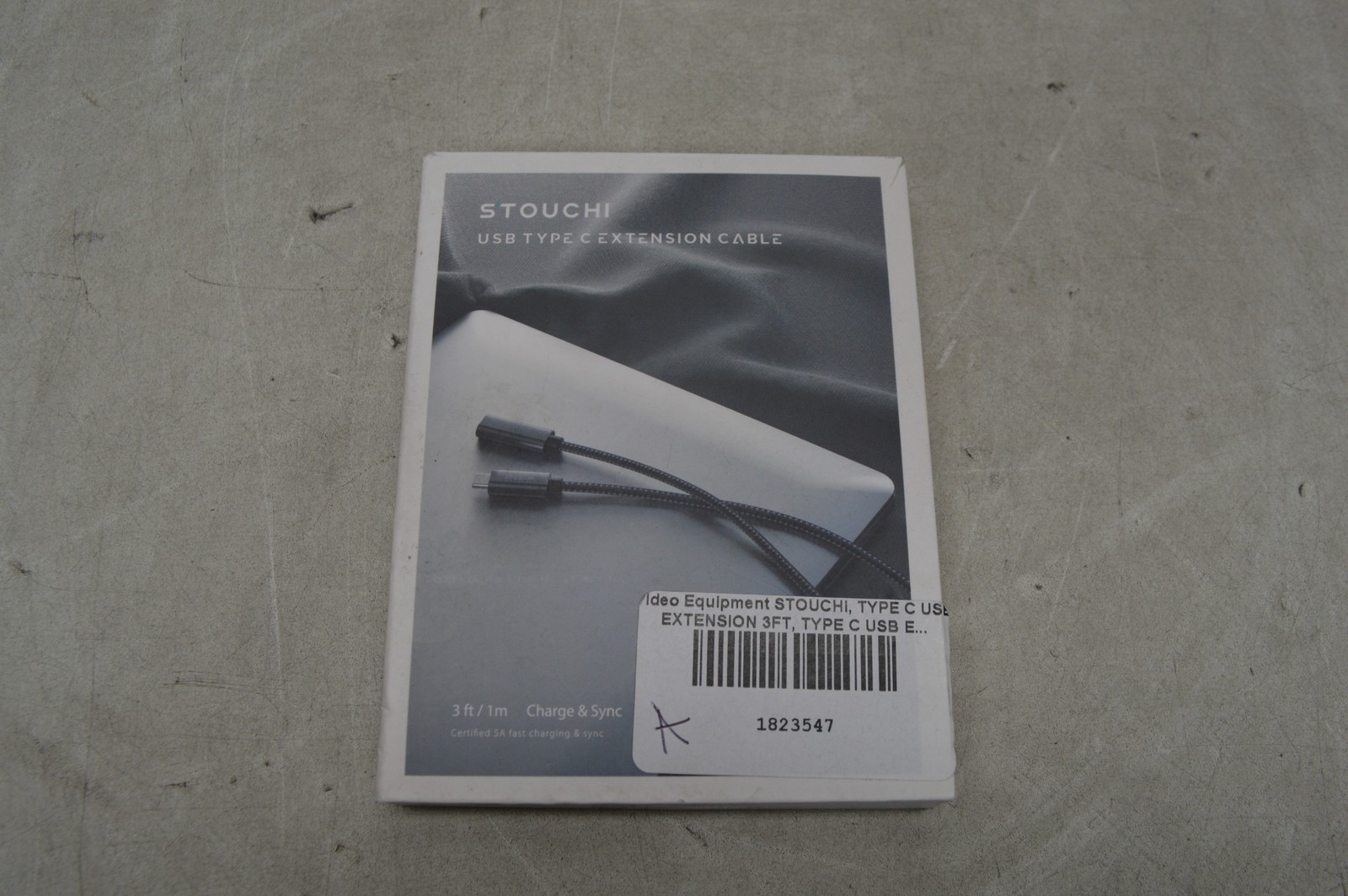 STOUCHI TYPE C USB EXTENSION 3FT *New Unused*