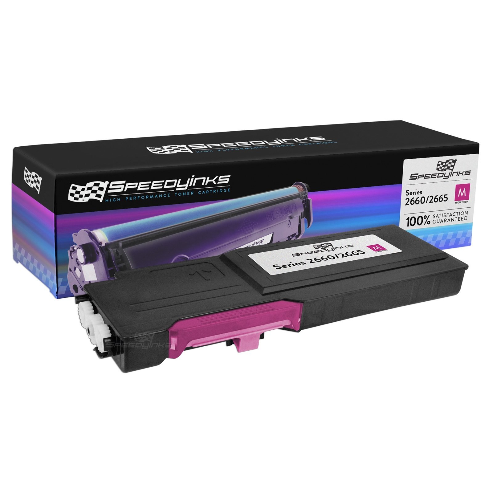 Compatible for Dell C2660dn C2665dnf High Yield Magenta 593-BBBS, VXCWK