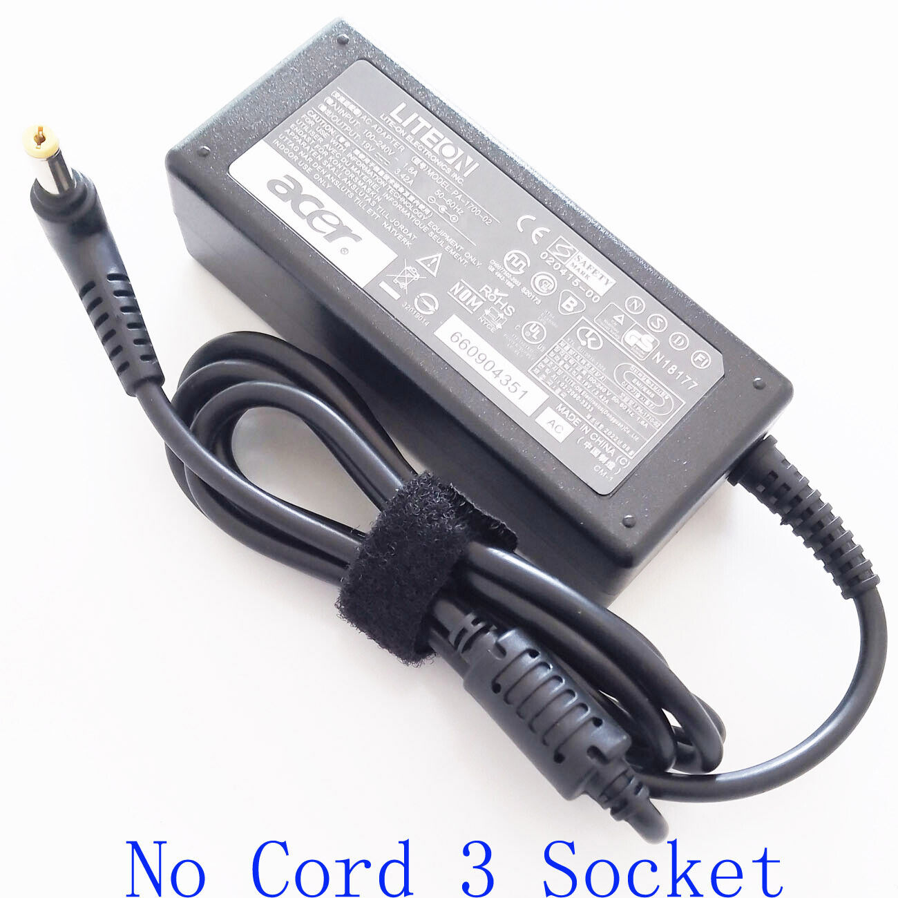Genuine Battery Charger For Acer Extensa 4620-4054 5610G 5620-6266 EX4420-5239