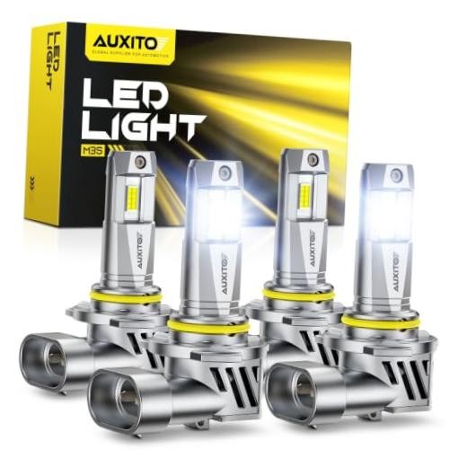 9005 9006 Combo Bulbs 180,000LM 6500K White, Plug and Play,4PCS 9005+9006