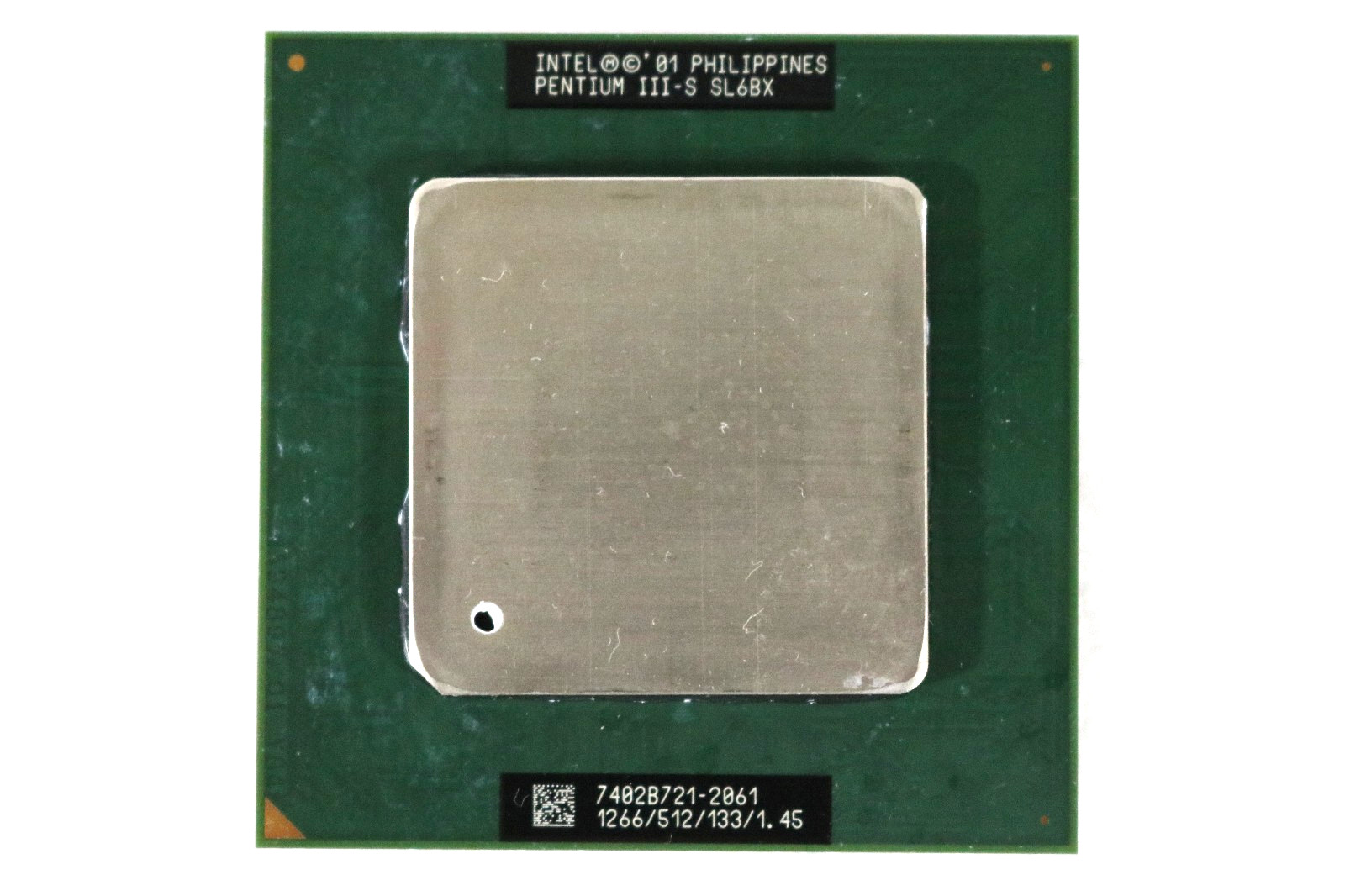 Intel SL6BX Pentium III-S Tualatin 1.266 GHz 512/133 Socket 370 CPU