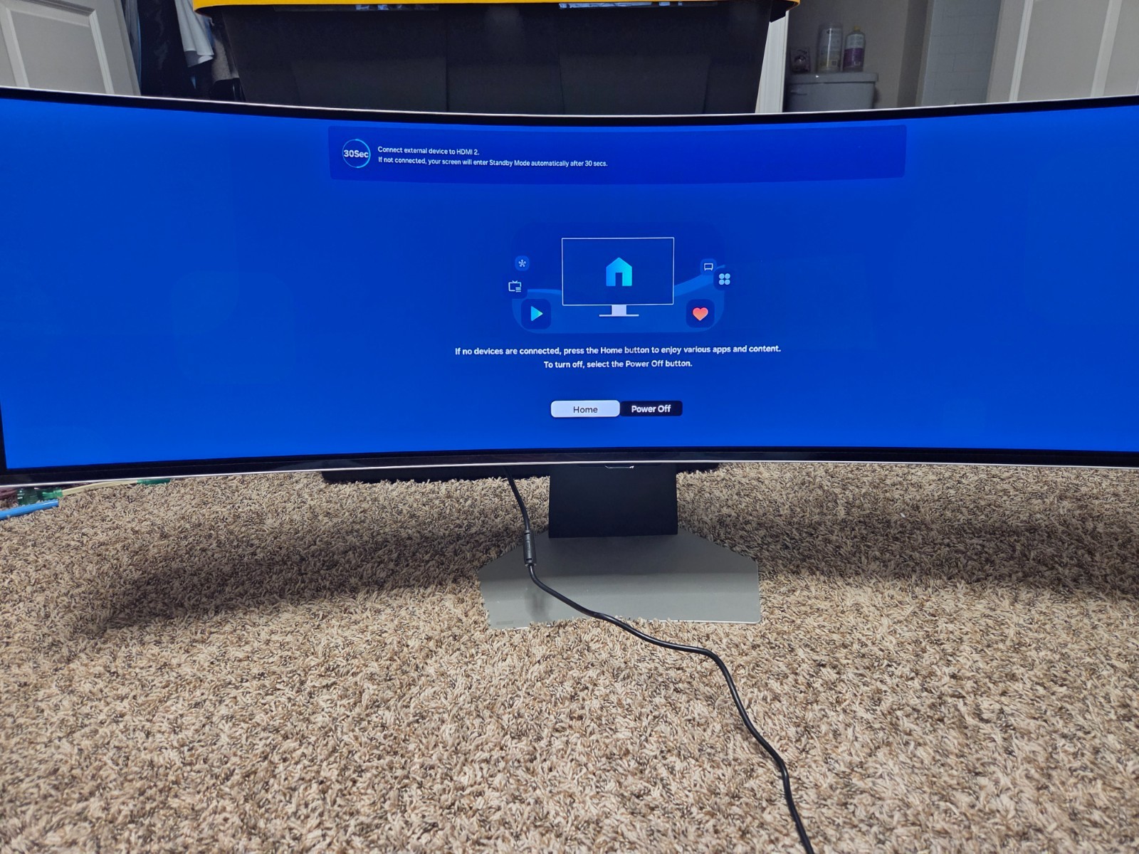 SAMSUNG Odyssey OLED G9 49” Curved Smart Gaming  Monitor S49CG954SN