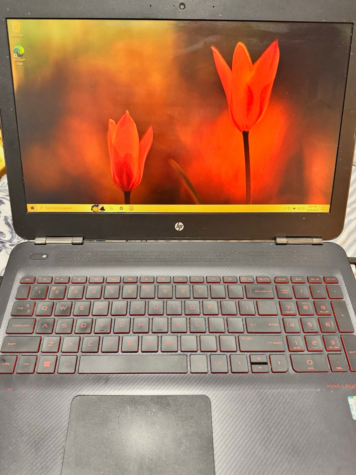 HP Omen 15t-ax200 15.6" Gaming Laptop - i7 16GB RAM, 224GB SSD + 150W Charger