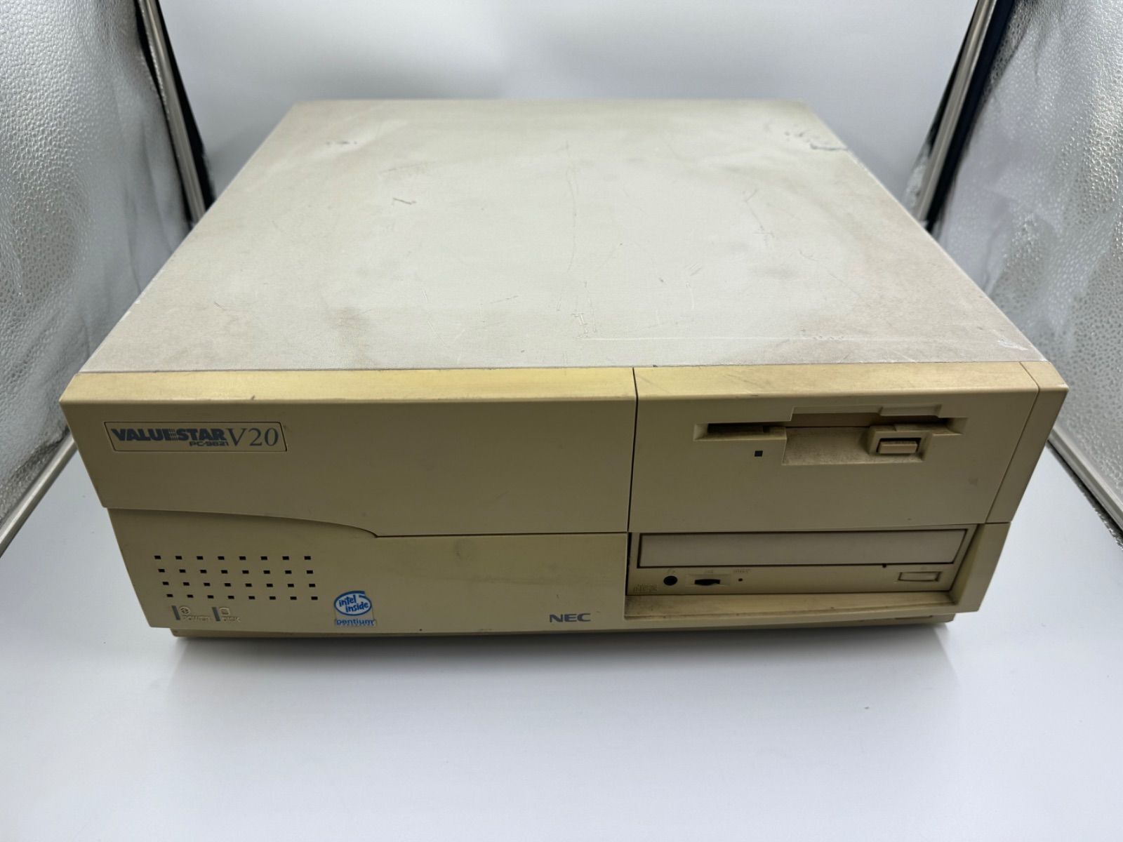 Retro PC PC-9821V20 Main unit only Power confirmed Junk From Japan