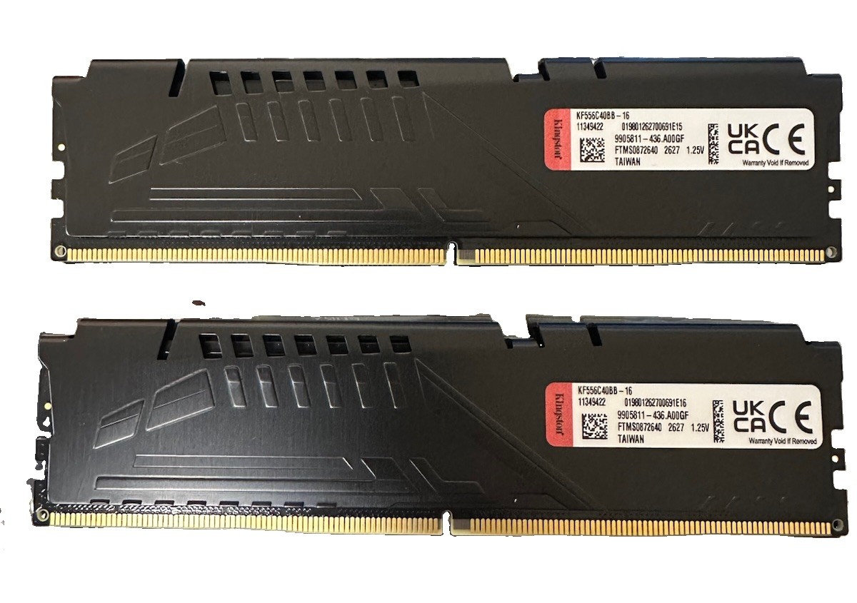 Kingston FURY 32GB (2x16GB) DDR5-5600 KF556C40BB-16 - TESTED