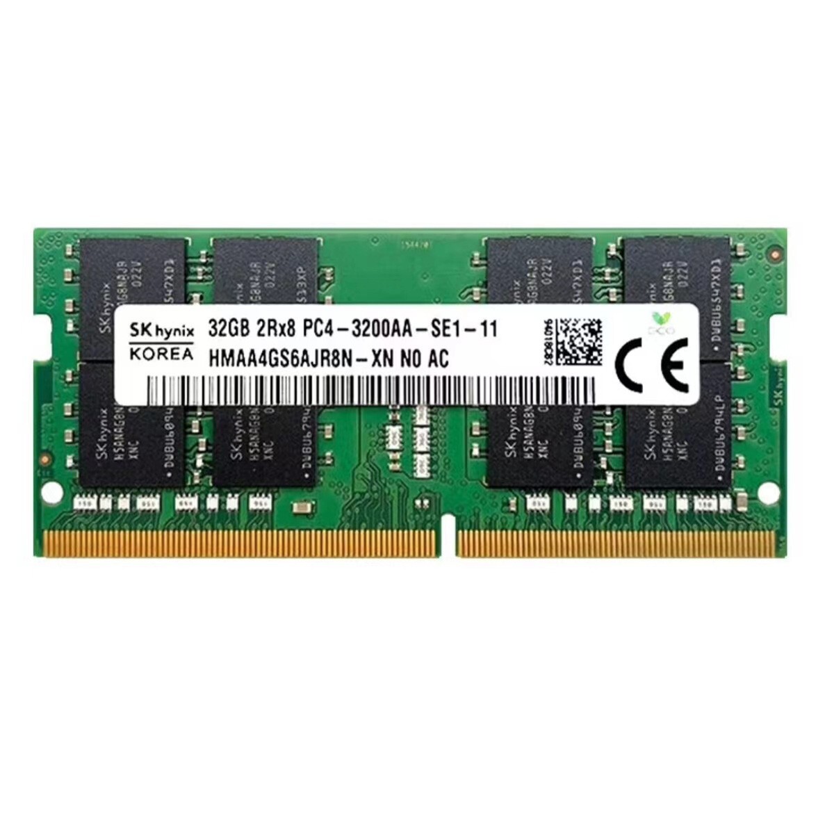 New SK Hynix 32GB DDR4 3200MHz PC4-25600 Laptop SODIMM Memory Ram HMAA4GS6AJR8N