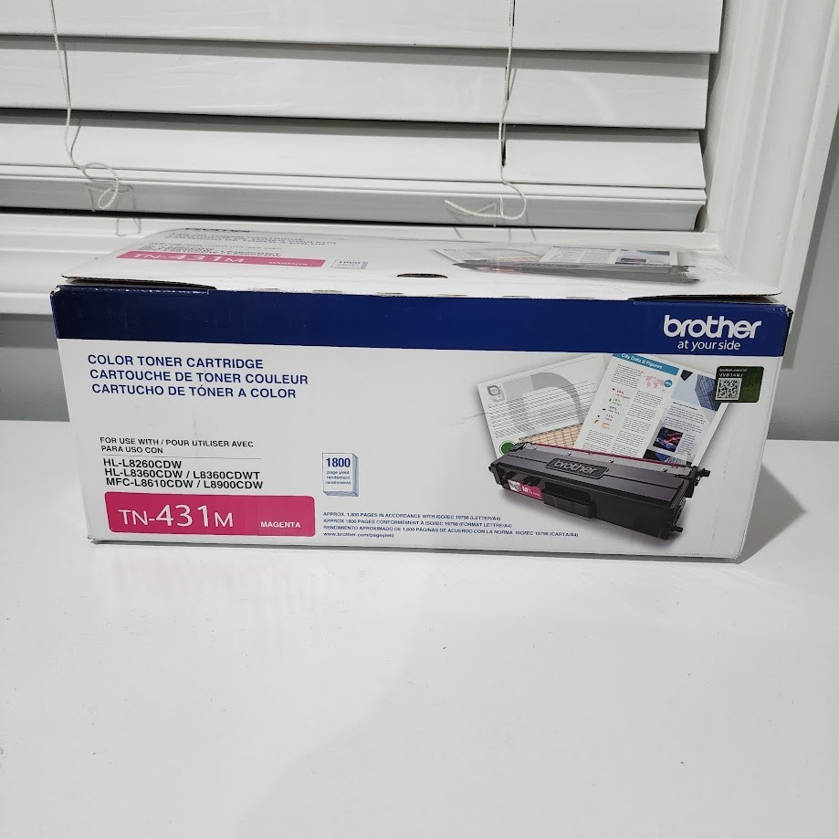 Brother TN431 Magenta Toner Cartridge TN431M - New
