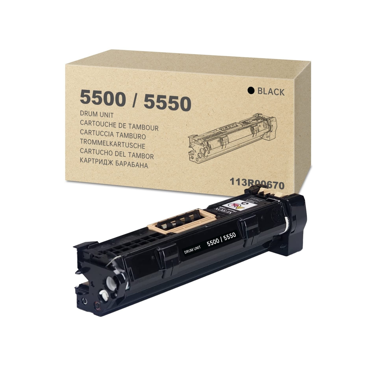 Phaser 5500/5550 Drum Cartridge Replacement for Xerox 113R00670 Drum Unit for...