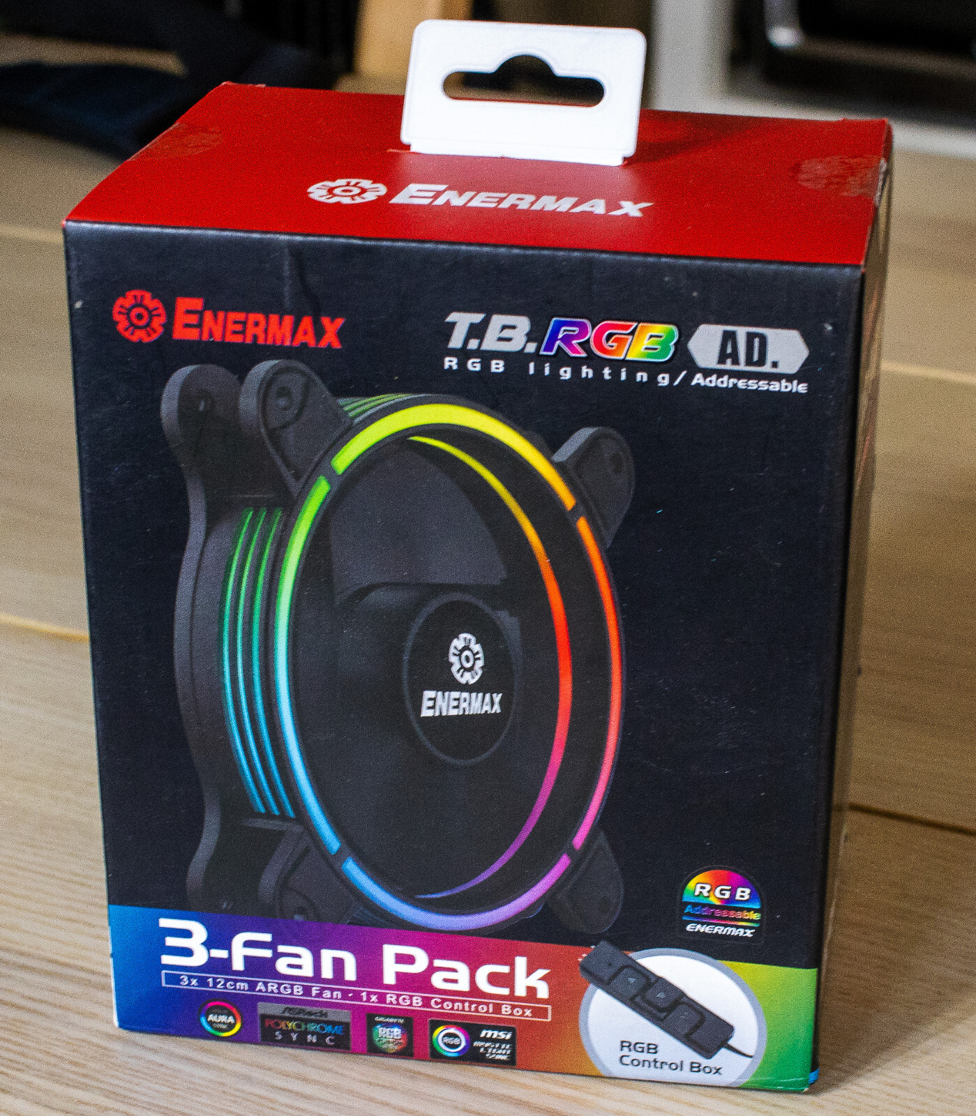 Enermax T.B. RGB Advance ARGB 120mm PC Case Fan - 3 Pack