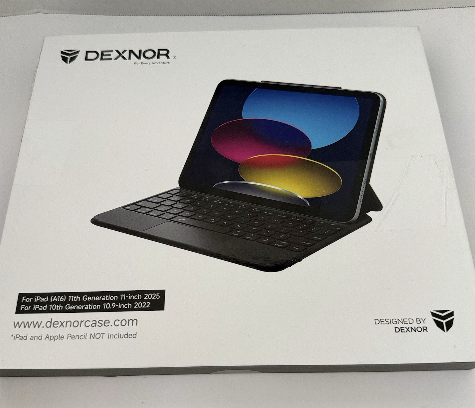 Dexnor Keyboard Case For iPad (A16) 11 Gen 2025, iPad 10 Gen 2022