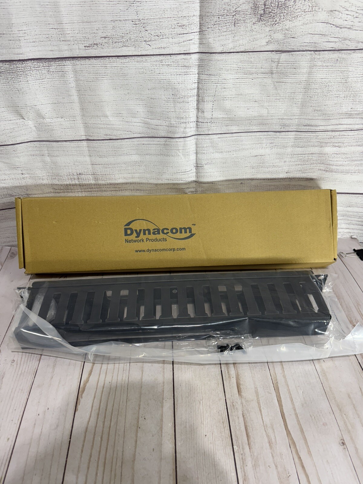 Dynacom Finger Duct Panel, Single-Sided, 1RU (2016-FD1) New Wow Fast Shipping