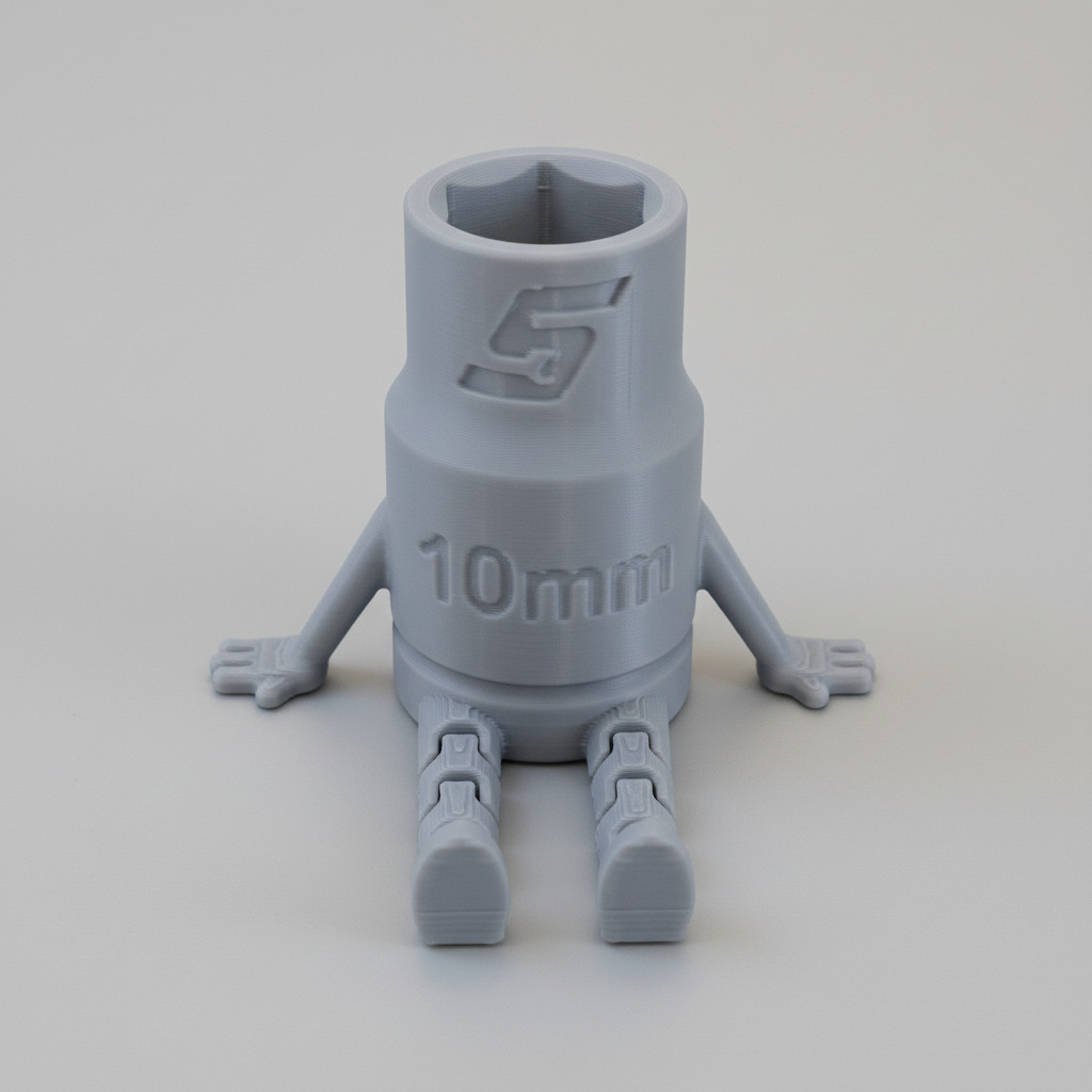 10mm Socket Holder 3D Printed Buddy Organizer Desk Toy