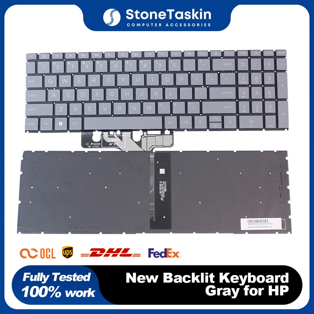 HP 15-fc0077od 15-fc0105cl 15-fc0001nr 15-fc0257nr 15-fc0046nr Backlit Keyboard