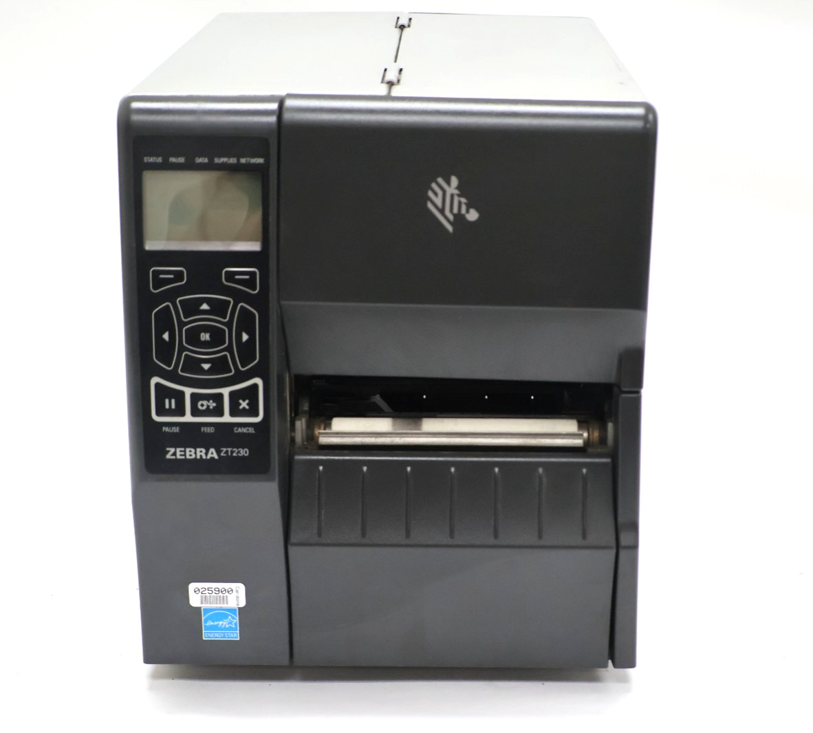 Zebra ZT230 Industrial Barcode Label Printer w/Cable & Antenna "READ"