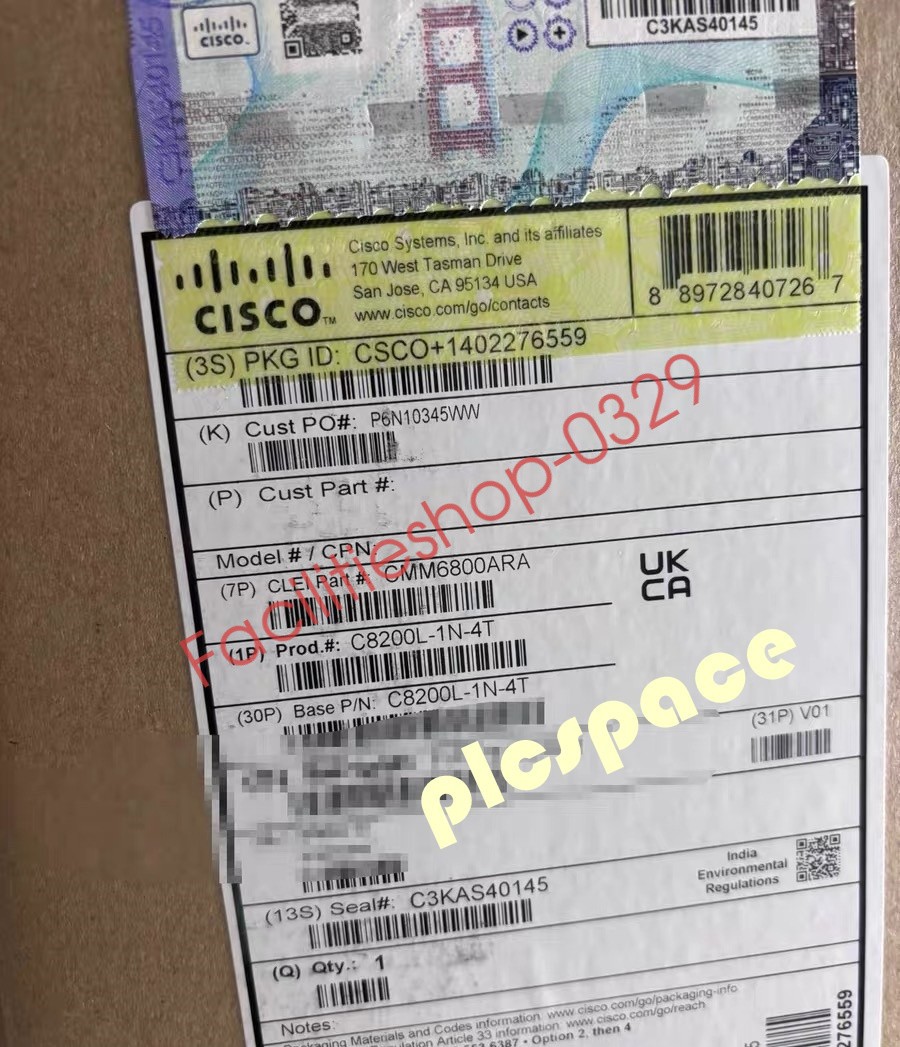 Cisco C8200L-1N-4T Brand New router Express DHL/FedEx