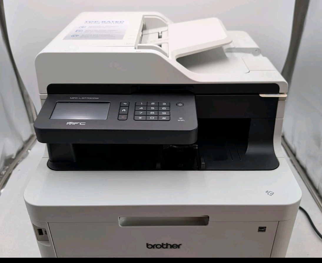 Brother MFC-L3770CDW Compact Wireless Digital Color All-in-One Printer - READ